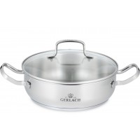 Каструля з кришкою 24 см 2 л Gerlach Simple (5901035499829)