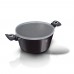 Каструля з кришкою 30 см 8 л Berlinger Haus Metallic Line Carbon Pro Edition (BH-6924)