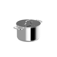 Каструля зі скляною кришкою BergHOFF Helix 24 см 6,6 л (1315080)