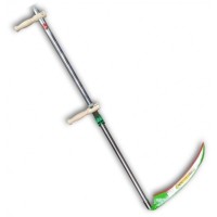 Набір: коса 70 см + тримач вигнутий металевий 160 см, FUX (A64223)