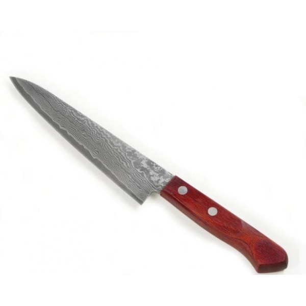 Ніж кухоний Paring (Petty) 150 мм лезо, HRC63 дамаск,HSS R2 , HONMAMON (4582243650496)