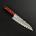 Ніж кухоний Gyuto (Шеф) 210 мм лезо, HRC63 дамаск,HSS R2, HONMAMON (4582243651745)