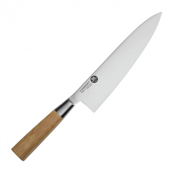 Кухонний ніж Шеф 200 мм Suncraft MU Bamboo (MU-04)
