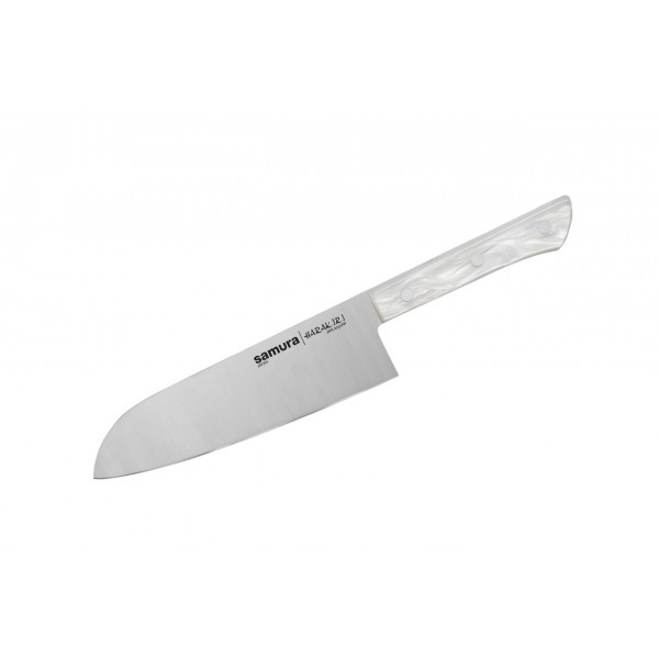 Ніж кухонний Сантоку 175 мм Samura Harakiri Acryl (SHR-0095AW)