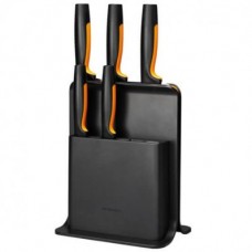 Набір кухонних ножів із пластиковим блоком Fiskars Functional Form (1057554)
