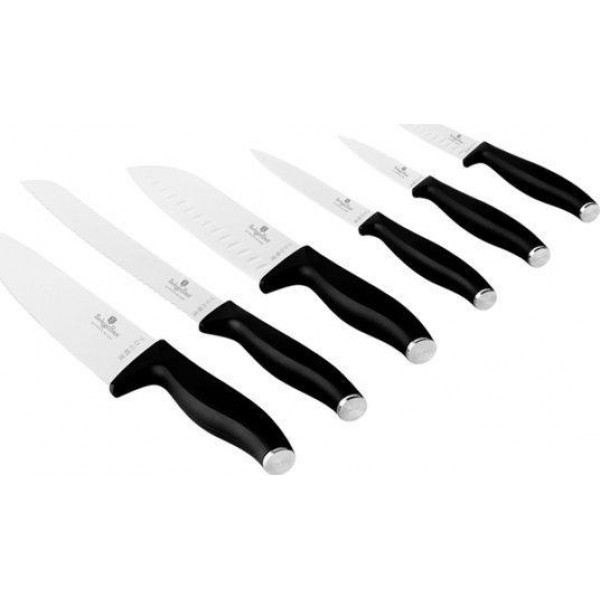 Набір ножів 6 предметів Berlinger Haus Matte Black Collection (BH-2950)