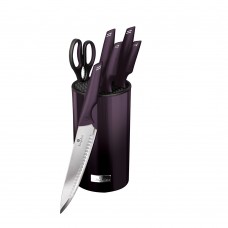 Набір ножів із 7 предметів Berlinger Haus Purple Eclipse Collection (BH-2798)