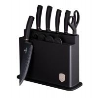 Набір ножів з дошками Berlinger Haus Black Silver Collection 11 предметів (BH-2492)