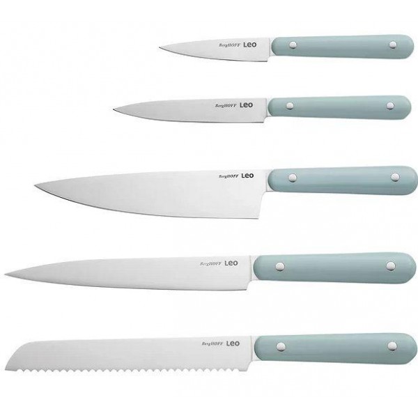 Набір із 5 кухонних ножів Berghoff Leo Slate Starter (3950473)