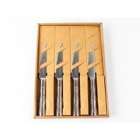 Набір ножів для стейка 4 предмети Samura Bamboo (SBA-0031S)