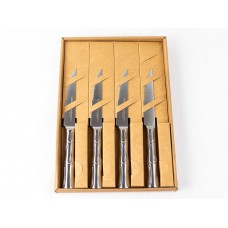 Набір ножів для стейка 4 предмети Samura Bamboo (SBA-0031S)