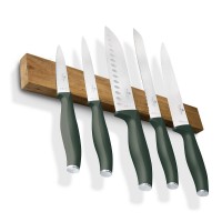 Набір ножів з магнітною планкою Berlinger Haus Matte Green Collection (BH-2978)