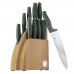 Набір ножів із 10 предметів Berlinger Haus Matte Green Collection (BH-3123)
