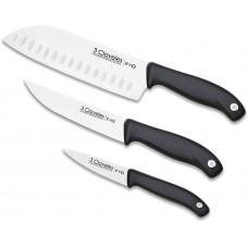 Набір із 3 кухонних ножів 3 Claveles Evo (01734)