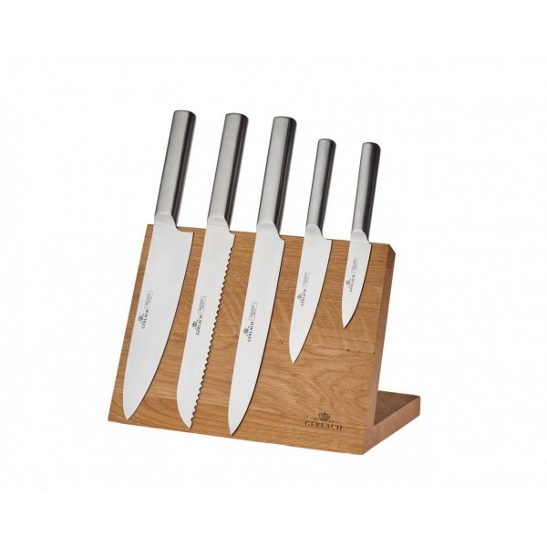 Набір із 5 кухонних ножів і підставки Gerlach Ambiente Magnetic (5901035505995)