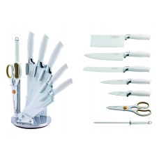 Набір ножів Royalty Line з 8 предметів білий (RL-WHT8W)