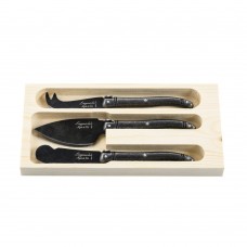 Набір із 3 ножів для сиру Style de Vie Premium Line (KaasBlackStone3Del)