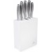 Набір із 5 кухонних ножів і підставки Gerlach Modern (5901035597037)