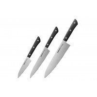 Набір кухонних ножів із 3 предметів Samura Harakiri (SHR-0220B)