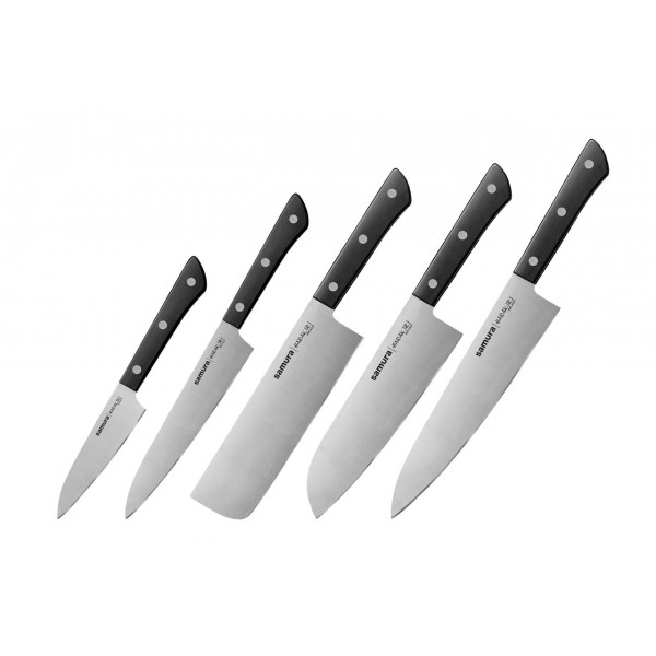 Набір із 5 кухонних ножів Samura Harakiri (SHR-0250B)