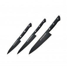 Набір із 3 кухонних ножів Samura Shadow (SH-0220)