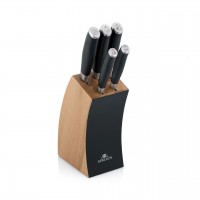Набір із 5 кухонних ножів і підставки Gerlach Deco (5901035500006)