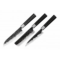 Набір з 3-х кухонних ножів Samura Blacksmith (SBL-0220)