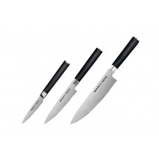 Набір із 3 кухонних ножів Samura Mo-V (SM-0230)