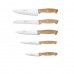 Набір із 5 кухонних ножів і підставки Gerlach Country (5901035499898)