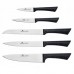 Набір із 5 кухонних ножів і підставки Gerlach Granitex (5901035502833)