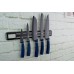 Набір ножів з магнітною підставкою Berlinger Haus Metallic Line Aquamarine Edition (BH-2537)