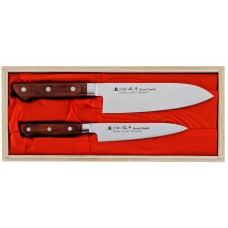 Набір із 2 кухонних ножів у подарунковій коробці Satake Kotori (HG8351W)
