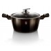 Набір посуду Berlinger Haus Metallic Line Shiny Black Edition 18 предметів (BH-6614)