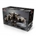 Набір посуду Berlinger Haus Metallic Line Shiny Black Edition 18 предметів (BH-6614)