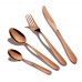 Набір столових приладів 24 предмети Berlinger Haus Metallic Line Rose Gold Edition (BH-2623)