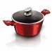 Набір посуду 10 предметів Berlinger Haus Metallic Line Burgundy Edition (BH-6150)