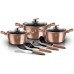 Набір посуду 10 предметів Berlinger Haus Metallic Line Rose Gold Edition (BH-6151)