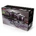 Набір посуду 10 предметів Berlinger Haus Purple Eclipse Collection (BH-7140)