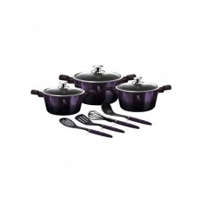 Набір посуду 10 предметів Berlinger Haus Purple Eclipse Collection (BH-7141)