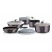 Набір посуду 12 предметів Berlinger Haus Metallic Line Carbon Pro Edition (BH-6910)