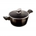 Набір посуду з 13 предметів Berlinger Haus Metallic Line Shiny Black Edition (BH-7032)