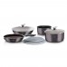 Набір посуду 9 предметів Berlinger Haus Metallic Line Carbon Pro Edition (BH-6918)