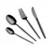 Набір столових приладів 24 предмети Berlinger Haus Black Silver Collection (BH-3069)