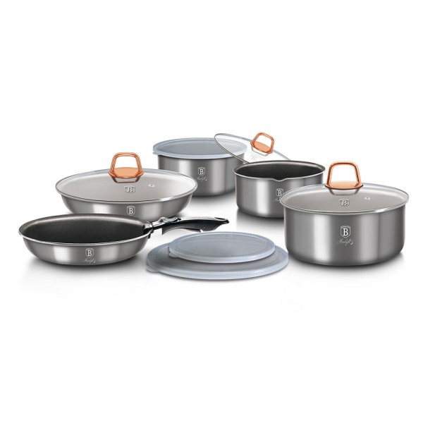 Набір посуду 12 предметів Berlinger Haus Moonlight Collection (BH-6102)