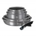 Набір посуду 12 предметів Berlinger Haus Moonlight Collection (BH-6102)