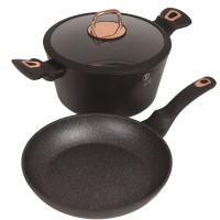 Набір посуду 4 предмета Berlinger Haus Black Rose Collection (BH-7741)
