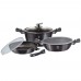 Набір посуду 6 предметів Berlinger Haus Metallic Line Carbon Pro Edition (BH-7052)