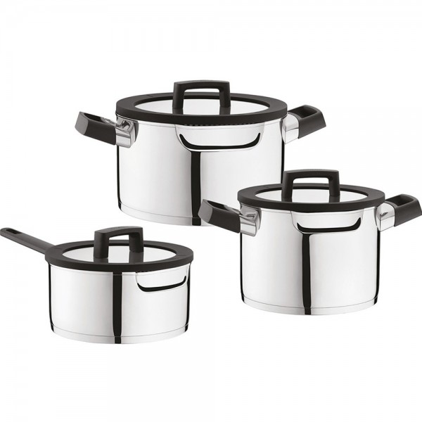 Набір посуду Berghoff Uqonic Downdraft 6 предметів (1111051)