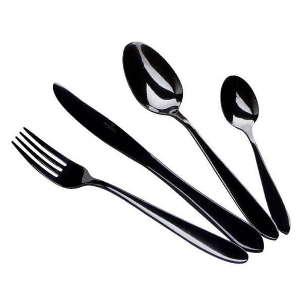 Набір столових приборів 24 предмети Berlinger Haus Black Collection (BH-3077)