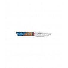 Кухонний ніж для чищення овочів 110 мм Tokisu дамаська сталь (17456)